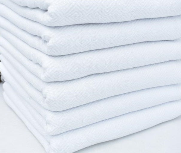 VENICE WHITE TURKISH TOWEL